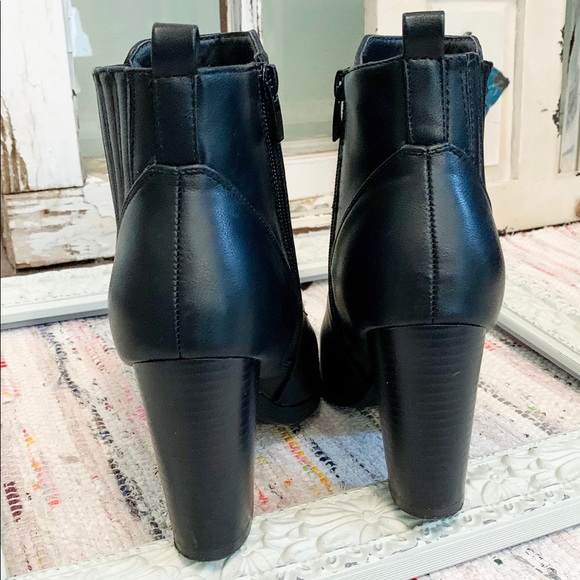 Black Ankle Booties - Picture 3 of 5